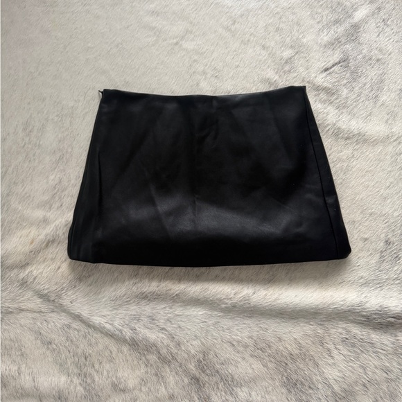 Khy Dresses & Skirts - Black leather micro mini skirt